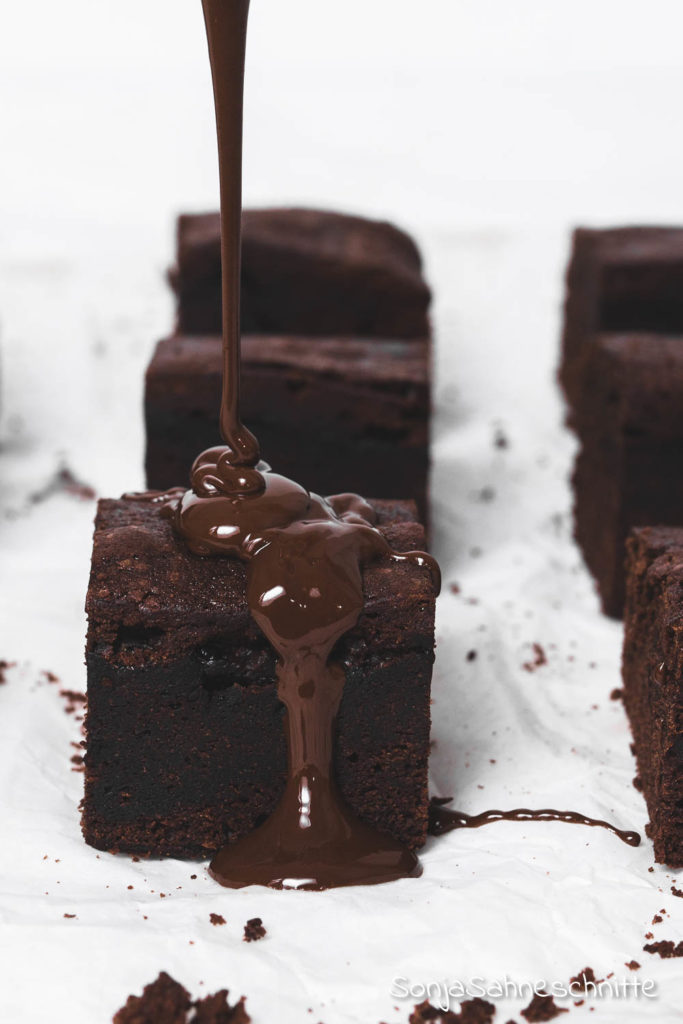 Rezept für einfache Brownies mit Kakao